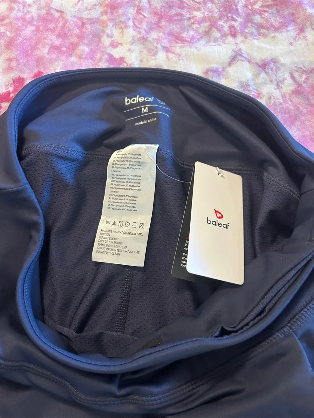 Lululemon workout bra & love top / Baleaf skort